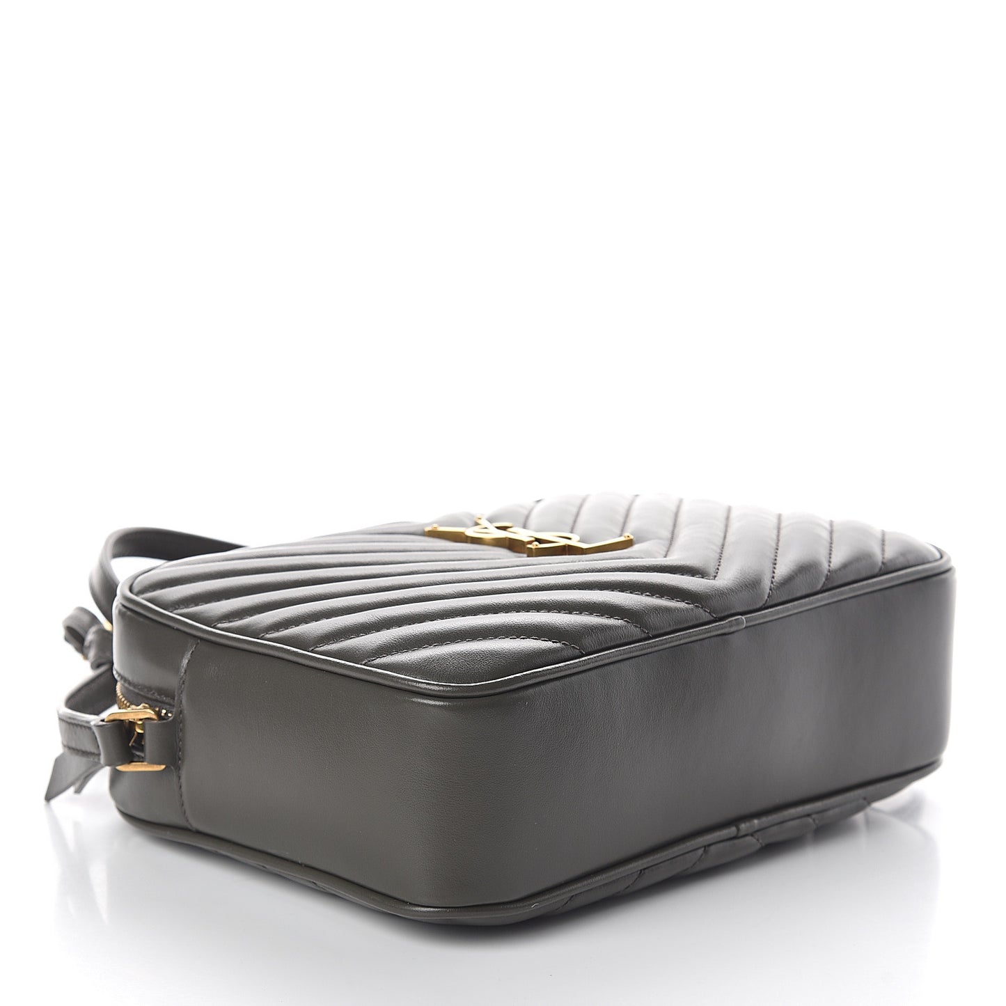 Calfskin Matelasse Monogram Lou Camera Bag Pebble