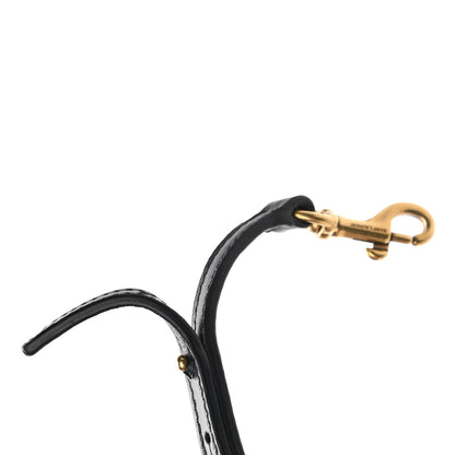 Saint Laurent Velvet Y Quilted Monogram Toy Loulou Chain Satchel French Black 11 of 11