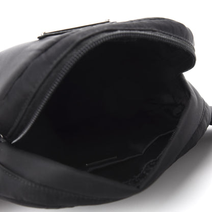 Prada Tessuto Nylon Soft Padded Belt Bag Black 5 of 9