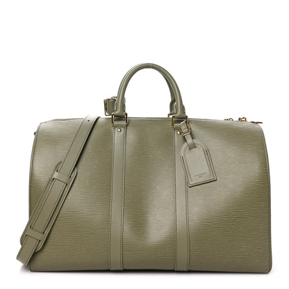 Louis Vuitton Epi Keepall Bandouliere 45 Khaki 6 of 8