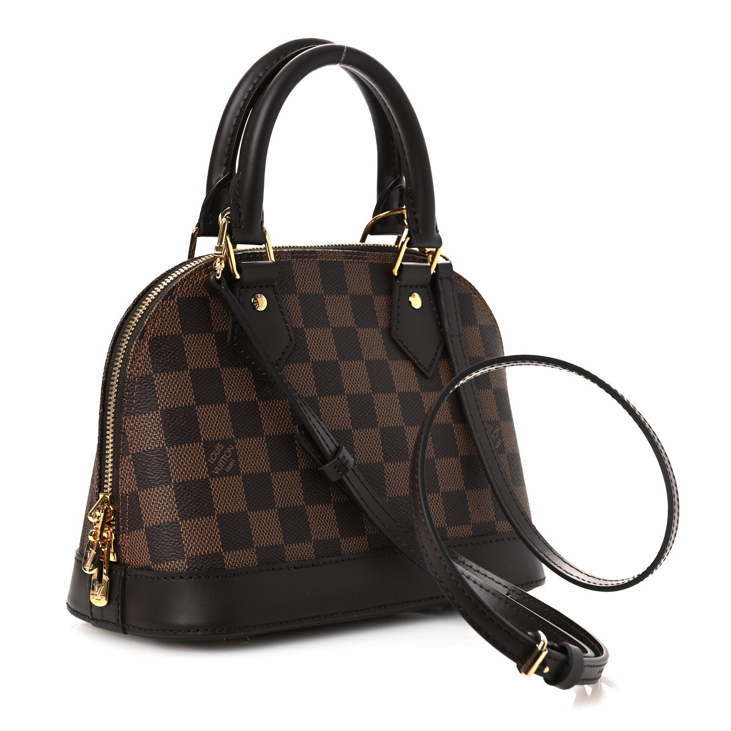 Louis Vuitton Damier Ebene Alma BB 2 of 8