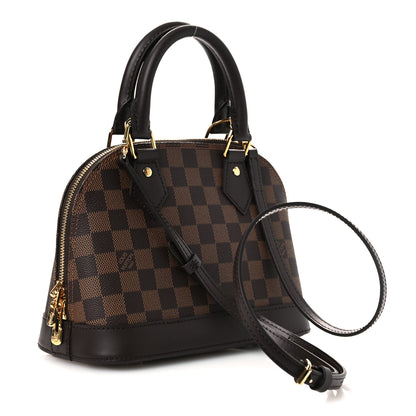Louis Vuitton Damier Ebene Alma BB 2 of 8