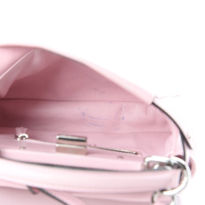Fendi Nappa Mini Peekaboo Iconic Satchel Peonia 6 of 18