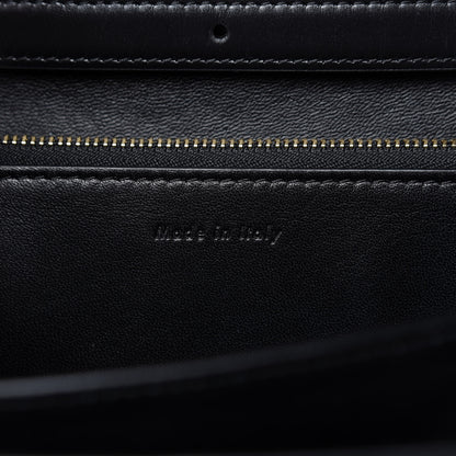 Celine Box Calfskin Medium Classic Box Flap Black 9 of 9