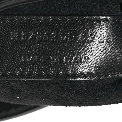 Saint Laurent Patent Calfskin Mini Le 5 A 7 Vertical Hobo Black 7 of 11
