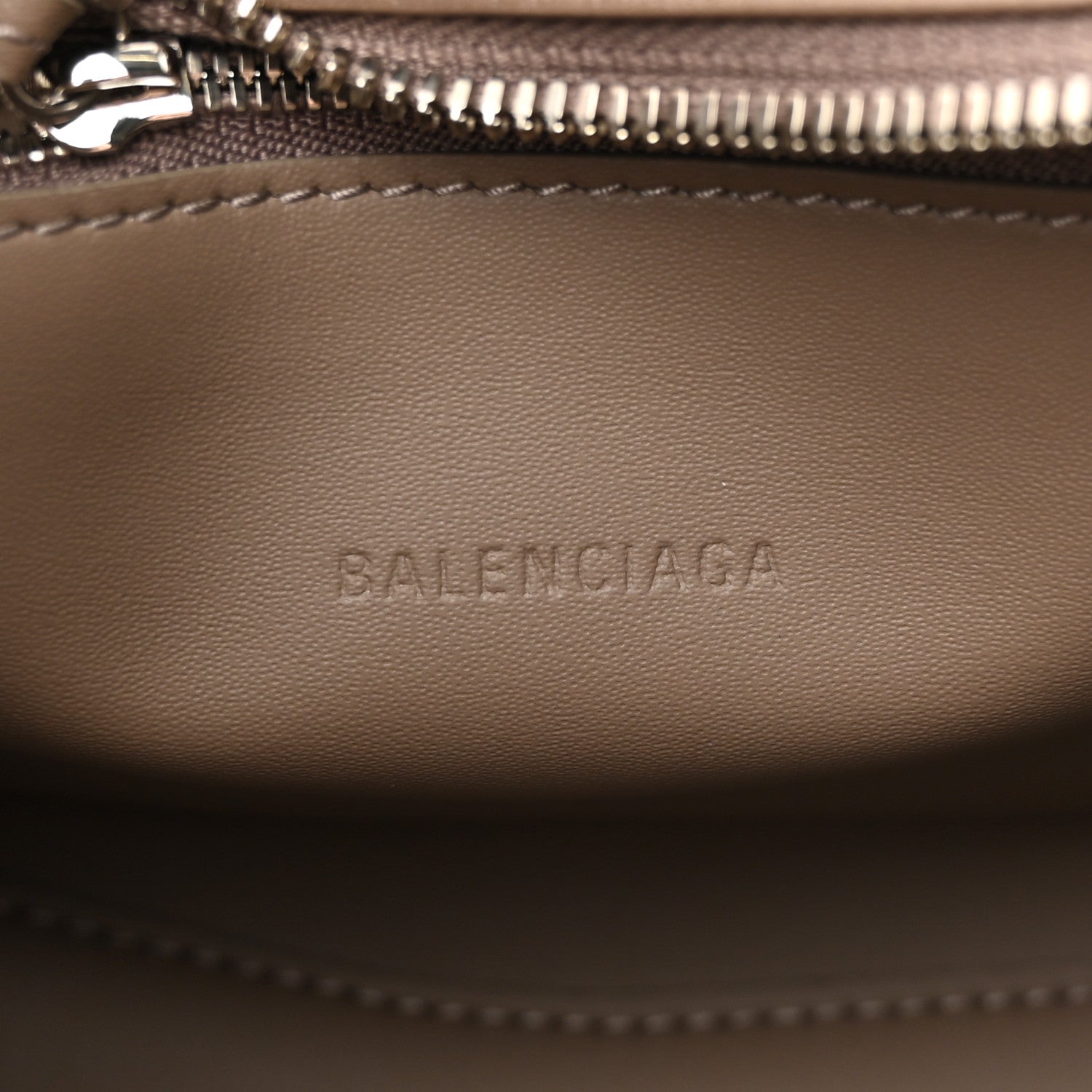 Balenciaga Smooth Calfskin Silver Hardware XS Neo Classic City Dark Mink Grey 6 of 12