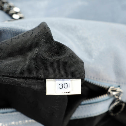 Stella McCartney Shaggy Deer Big Falabella Tote Ice Blue 9 of 9