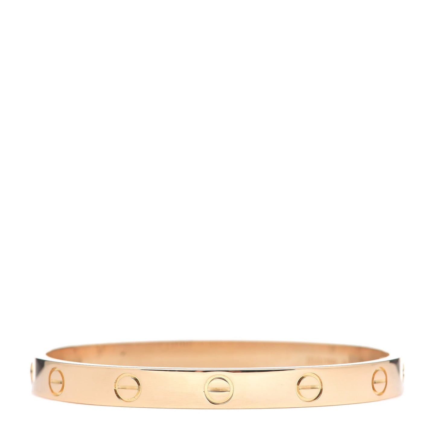 18K Yellow Gold LOVE Bracelet 16