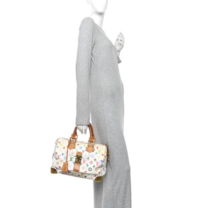 Louis Vuitton Monogram Multicolor Speedy 30 White 2 of 11
