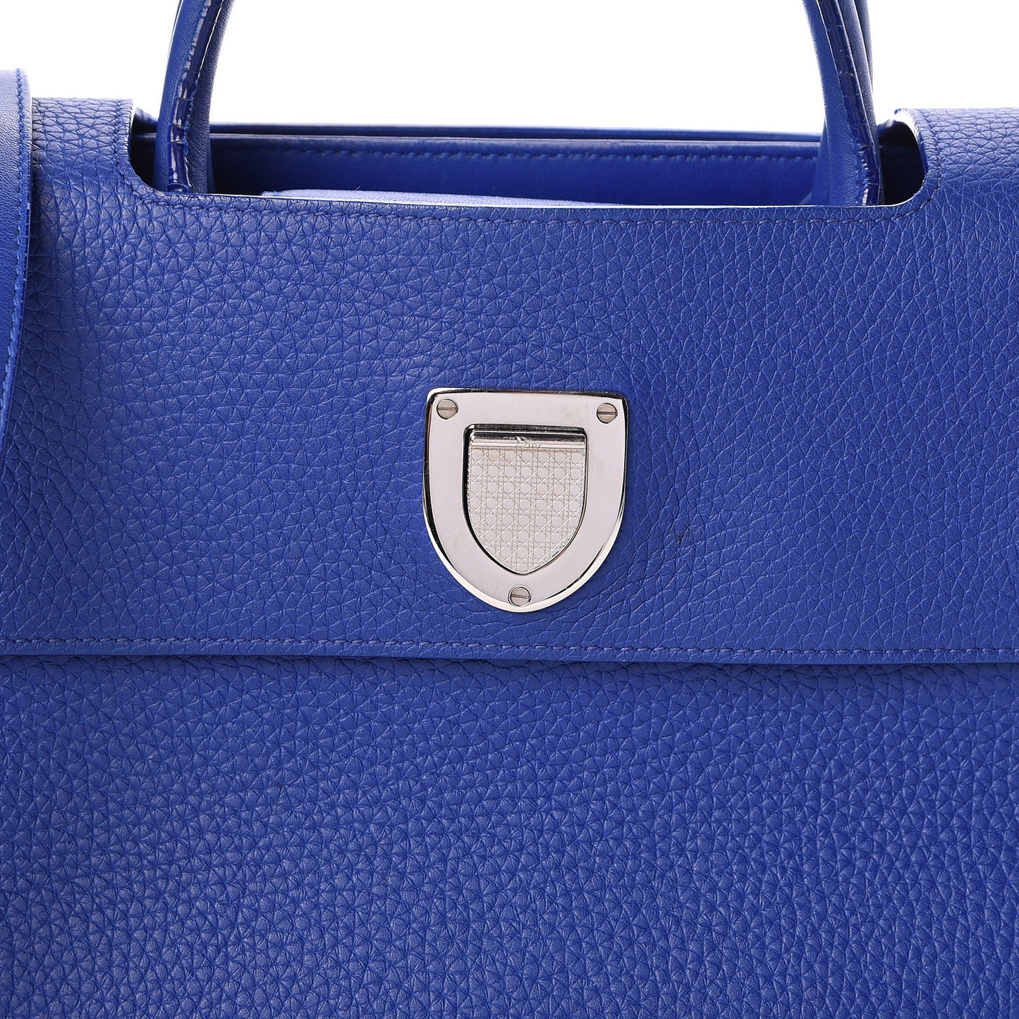 Bullcalf Medium Diorever Flap Yves Klein Blue