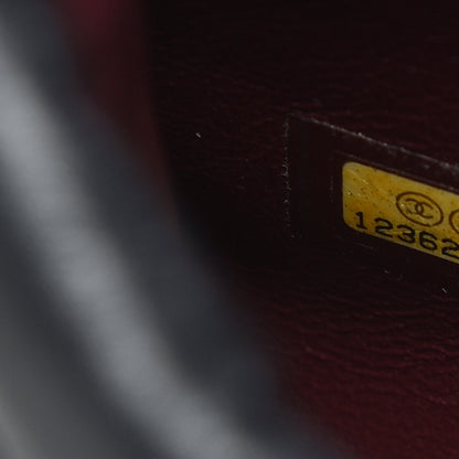 Chanel Aged Calfskin Quilted Medium Reissue Camera Case Black 7 of 13