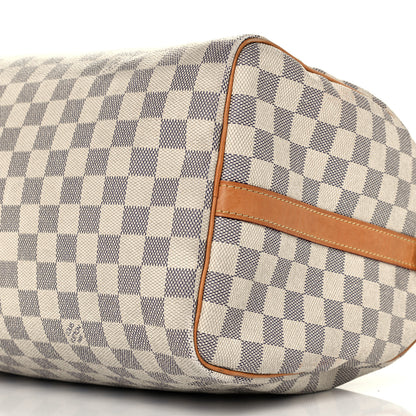 Louis Vuitton Damier Azur Speedy Bandouliere 35 6 of 10