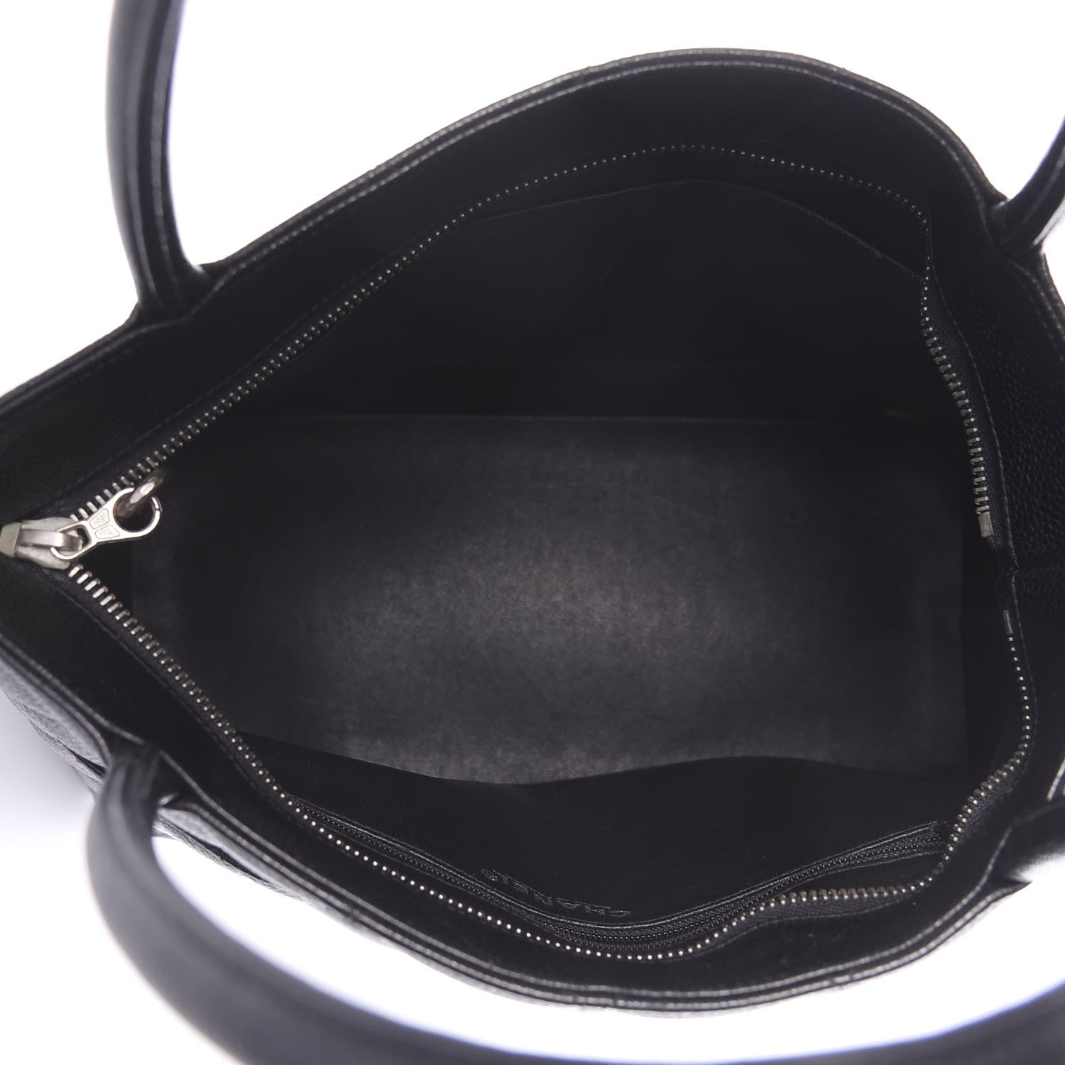 Chanel Caviar Quilted Medallion Tote Black 5 of 10