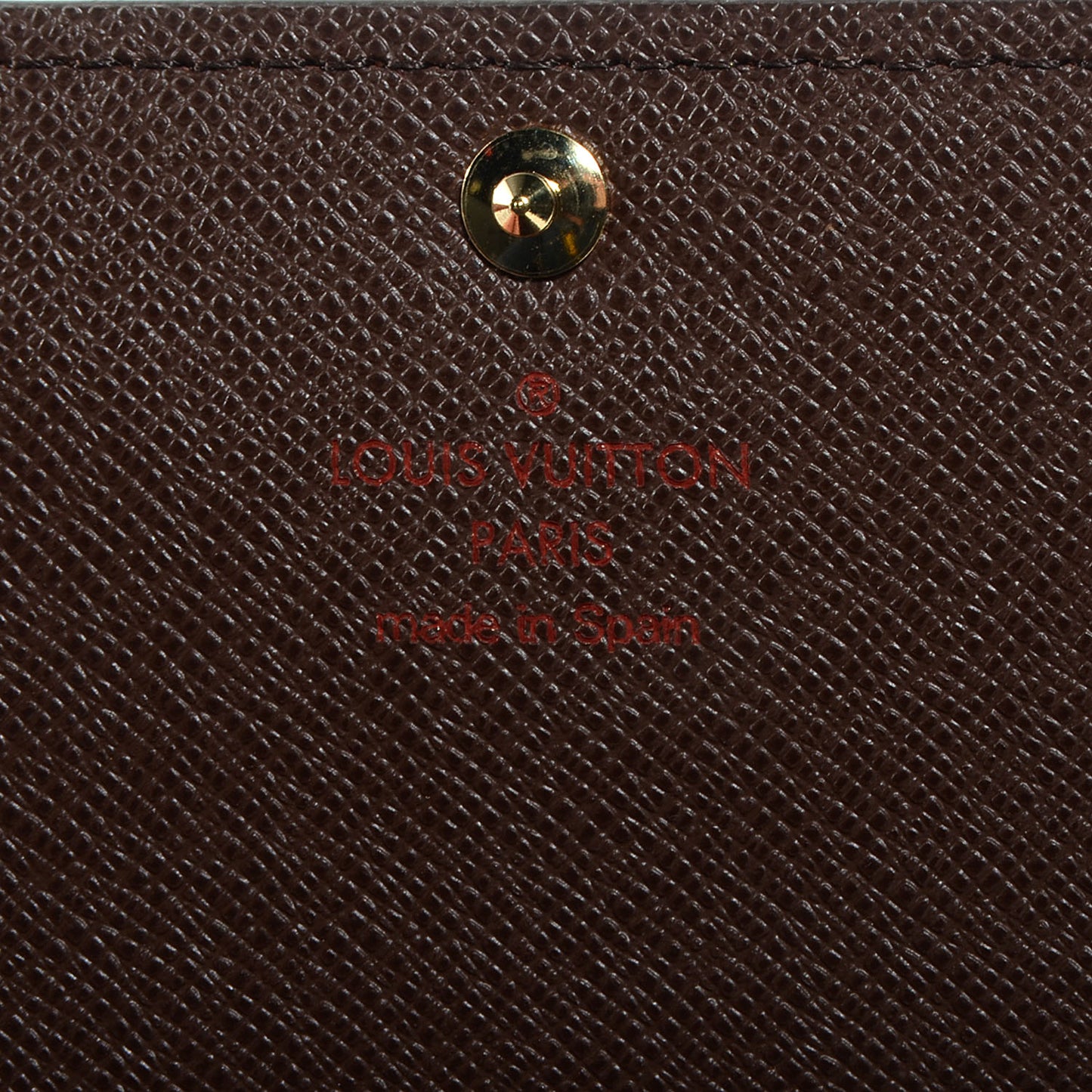 Damier Ebene Elise Wallet