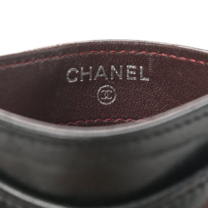 Chanel Lambskin Quilted Card Holder Black 6 of 9