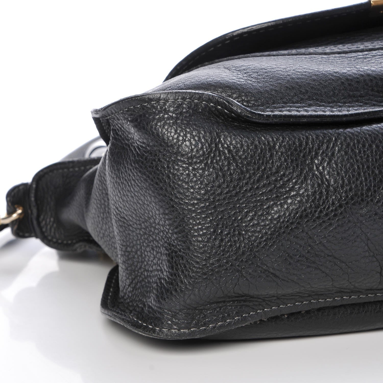 Chloe Calfskin Small Marcie Satchel Black 9 of 12