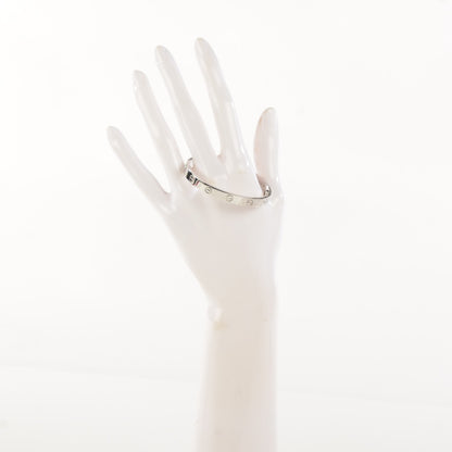 Cartier 18K White Gold LOVE Bracelet 16 2 of 6