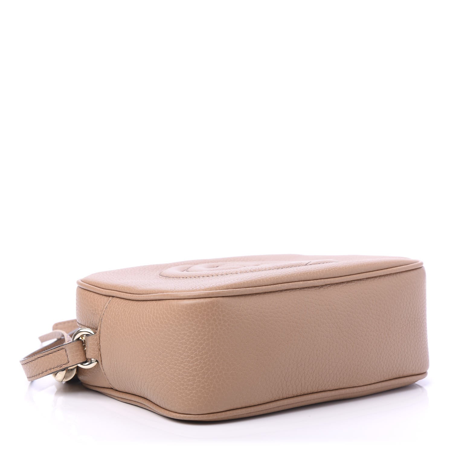 Gucci Pebbled Calfskin Small Soho Disco Bag Rose Beige 4 of 12