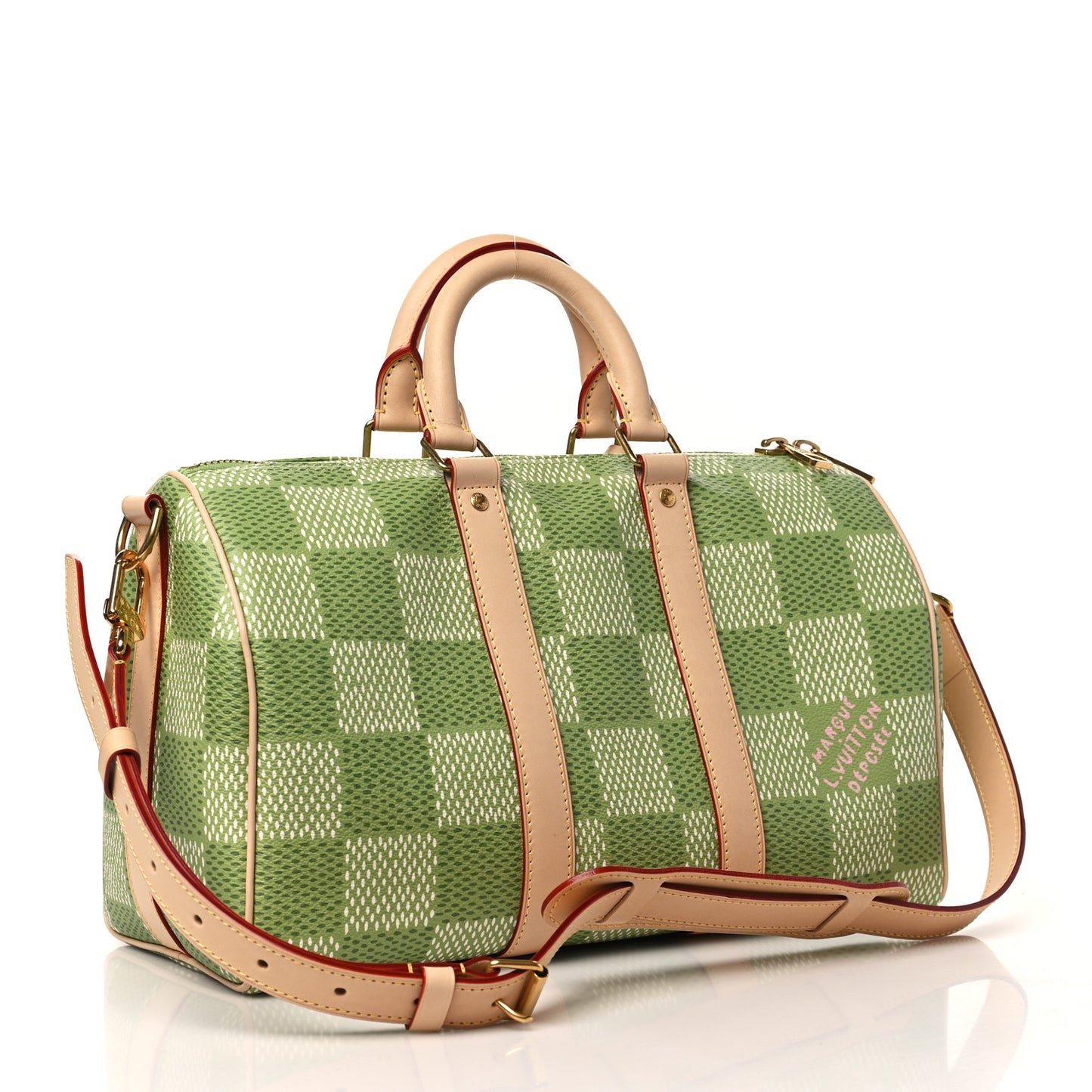 Damier Golf Keepall Bandouliere 35 Green
