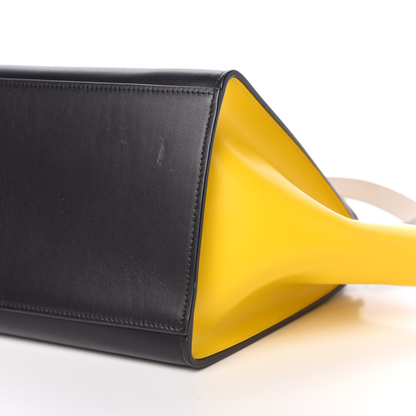 Satin Calfskin Small Tri-Color Trapeze Sun