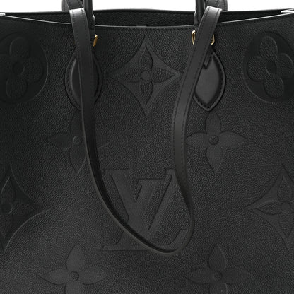 Louis Vuitton Empreinte Monogram Giant Onthego GM Black 8 of 10