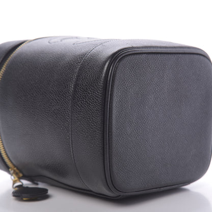 Chanel Caviar Cosmetic Vanity Bag Black 5 of 11