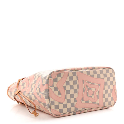 Louis Vuitton Damier Azur Tahitienne Neverfull MM 5 of 12