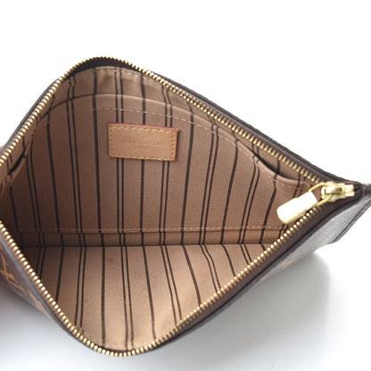 Louis Vuitton Monogram Neverfull MM GM Pochette 5 of 9