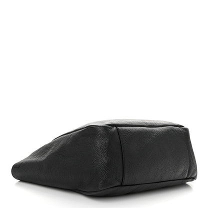 Saint Laurent Grained Deerskin Bea Tote Black 4 of 10