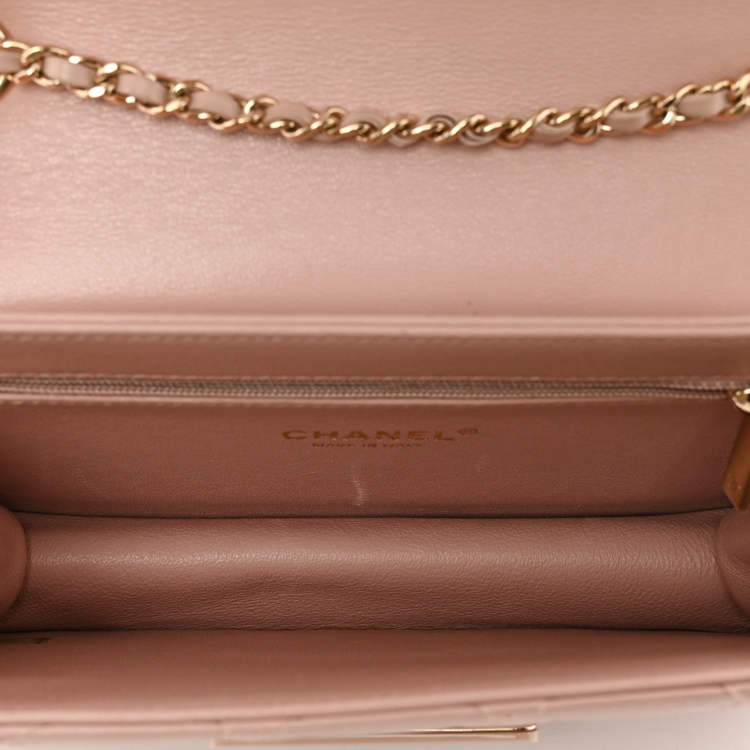 Chanel Sheepskin Quilted Mini Beauty Lock Flap Pink 6 of 13