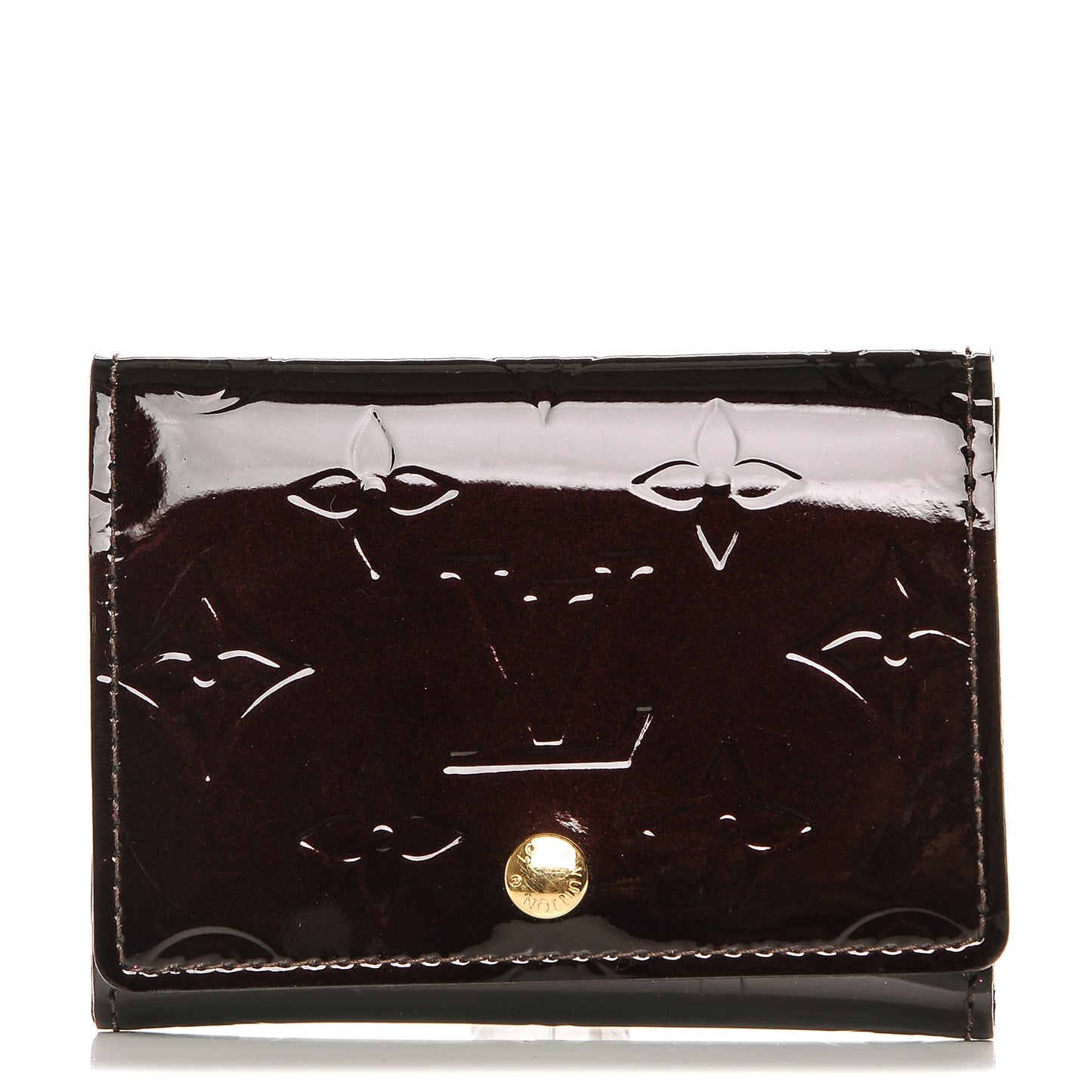 Vernis Business Card Holder Amarante
