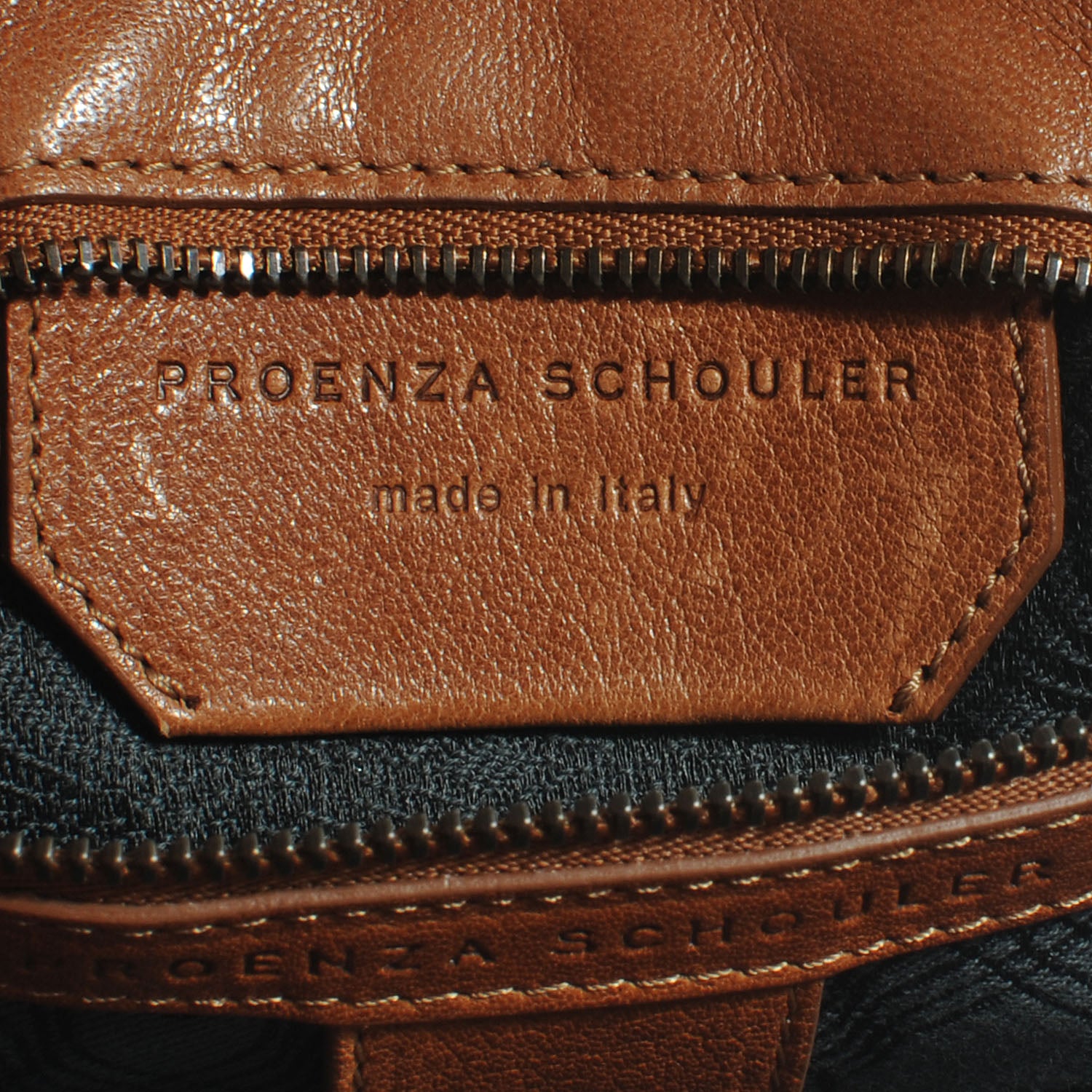 Proenza Schouler Lambskin Large PS1 Satchel Saddle 6 of 8