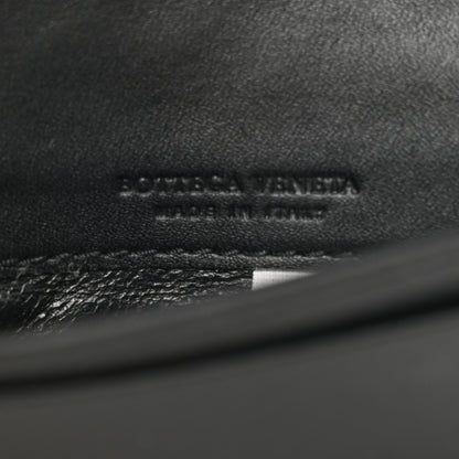 Bottega Veneta Nappa Intrecciato Continental Compact Flap Wallet Black 6 of 8