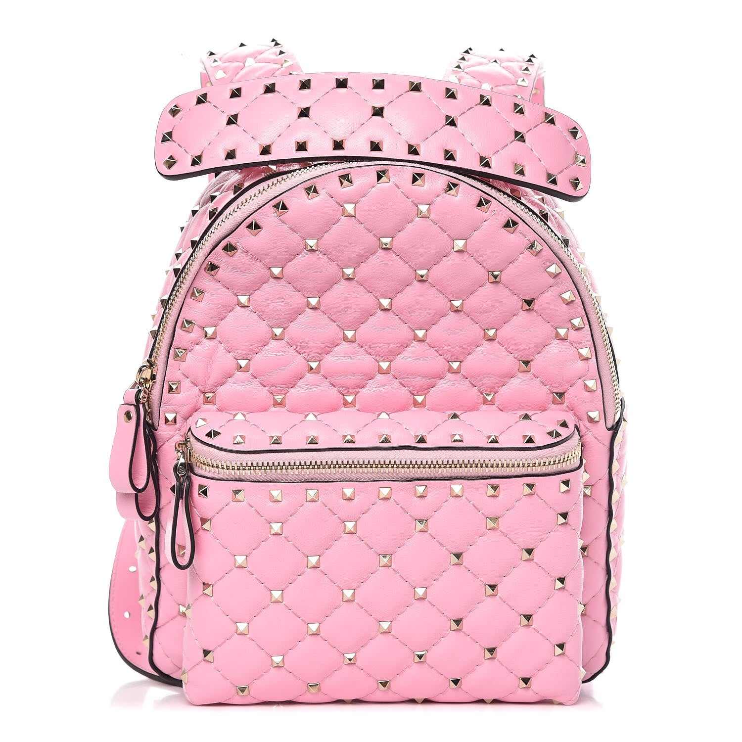 Valentino Garavani Nappa Quilted Small Rockstud Spike Backpack Absolute 1 of 6