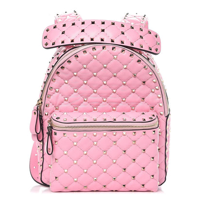 Valentino Garavani Nappa Quilted Small Rockstud Spike Backpack Absolute 1 of 6