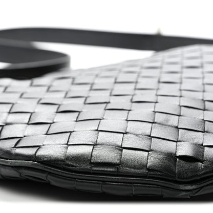 Bottega Veneta Calfskin Intrecciato Virgule Black 9 of 13