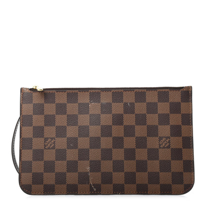 Louis Vuitton Damier Ebene Neverfull MM GM Pochette 1 of 7