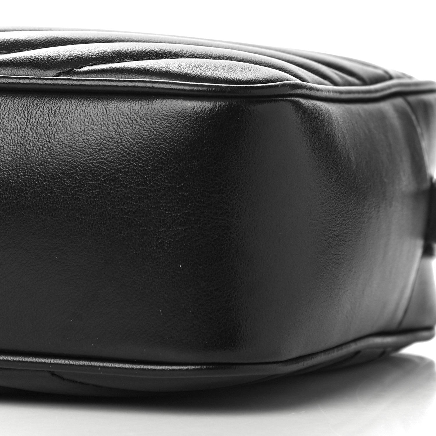 Saint Laurent Calfskin Matelasse Monogram Lou Camera Bag Black 9 of 10