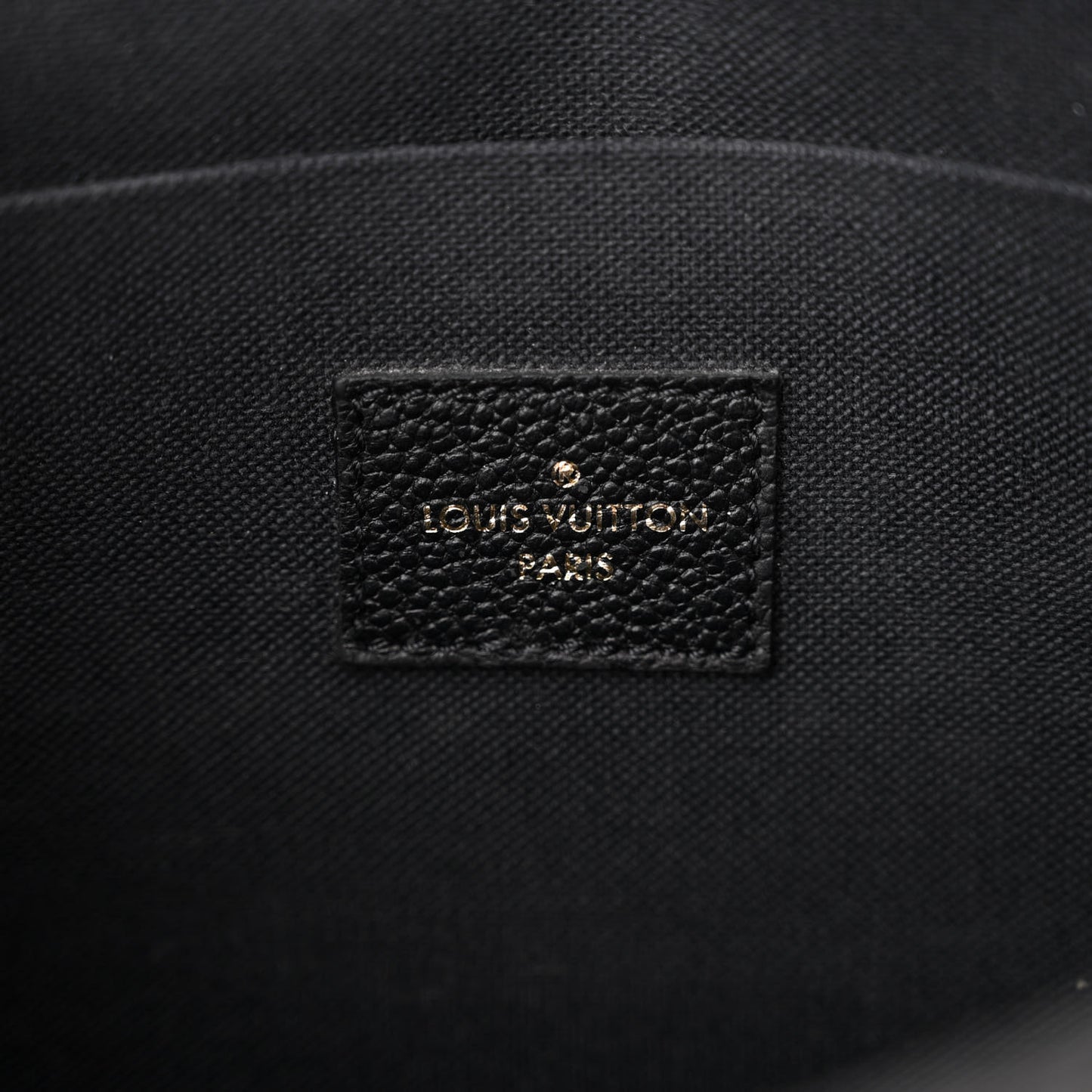 Empreinte Pochette Felicie Chain Wallet Black