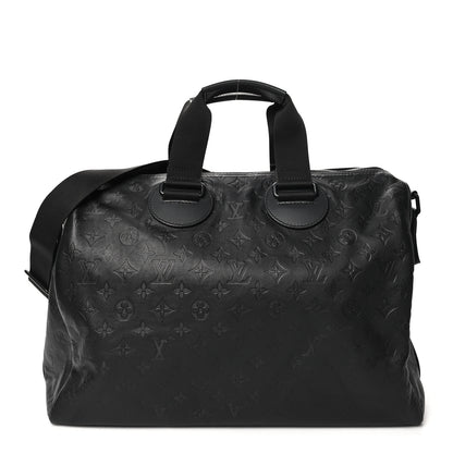 Louis Vuitton Calfskin Shadow Monogram Mens Speedy Bandouliere 40 1 of 9