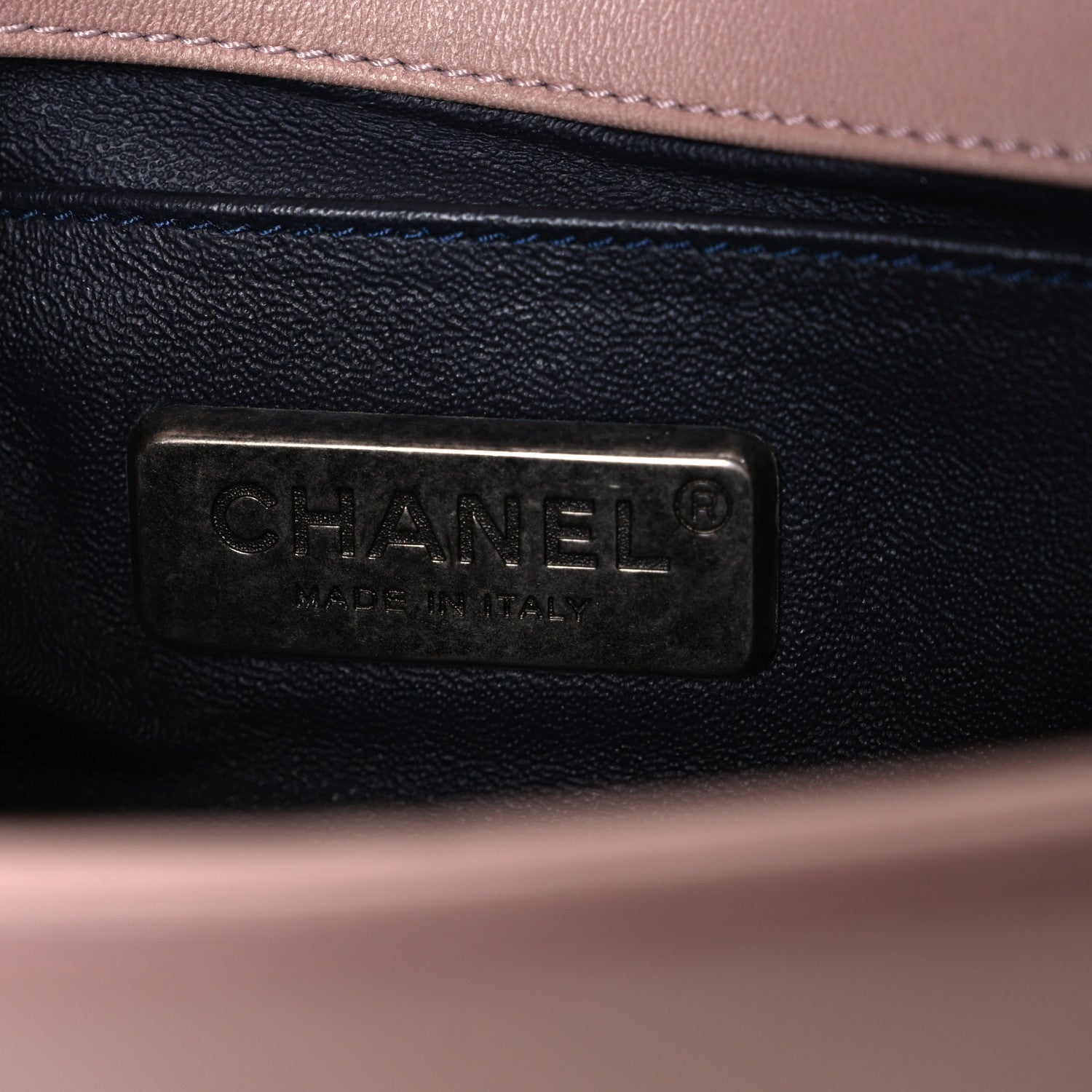 Chanel Fur Calfskin Small Boy Flap Pink 6 of 10