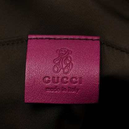 Gucci Guccissima Childrens Frog Tote Purple 7 of 10