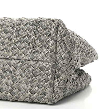 Bottega Veneta Metallic Intrecciato Tote Silver 10 of 10