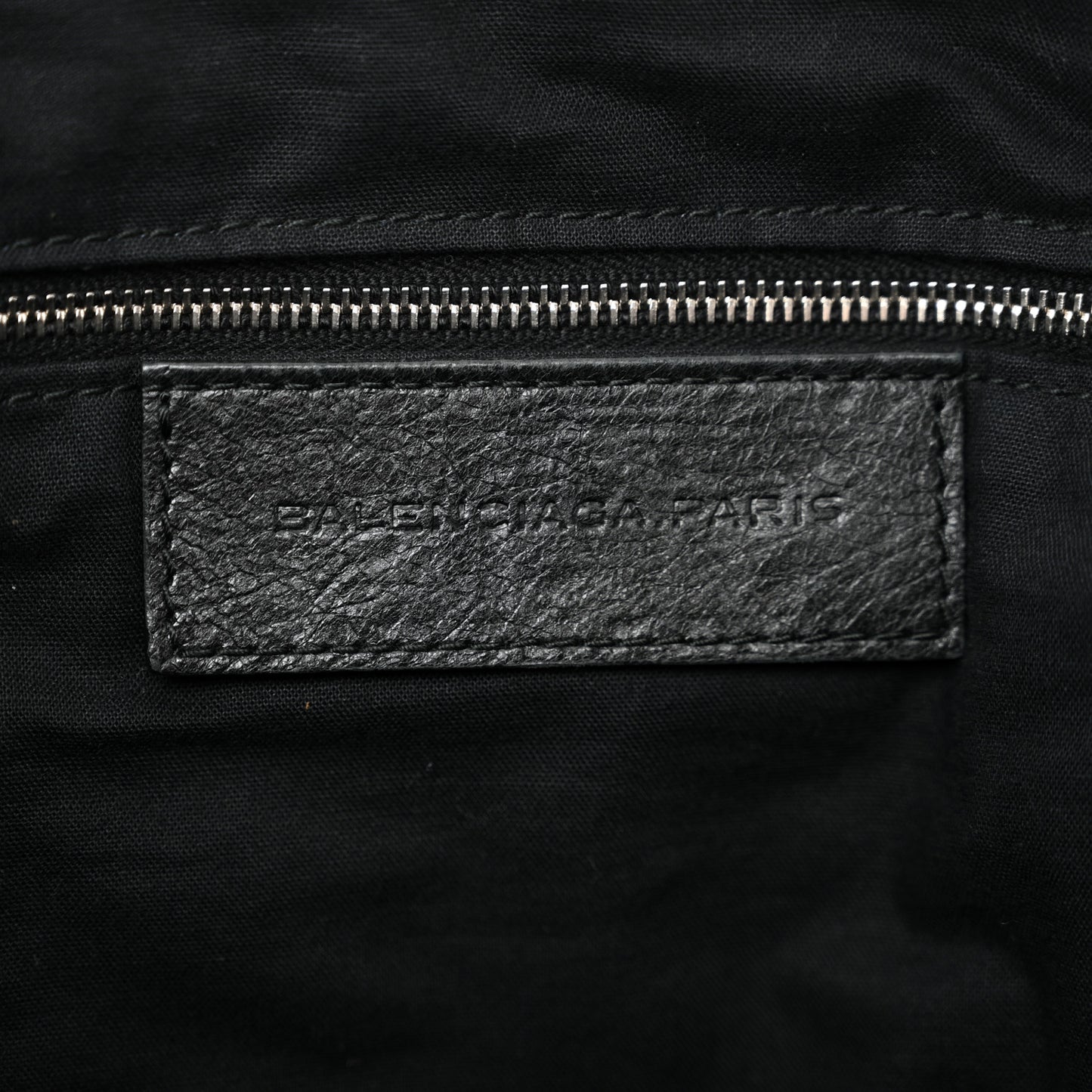 Agneau Giant 12 Silver Hardware Day Hobo Black