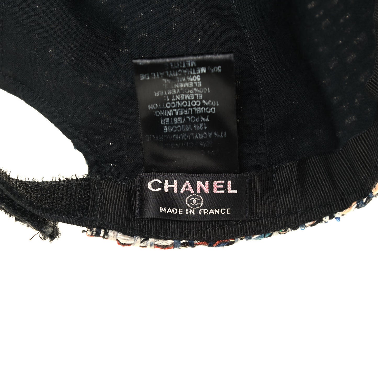 Tweed Cap Hat Multicolor