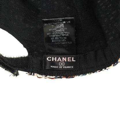 Chanel Tweed Cap Hat Multicolor 5 of 5
