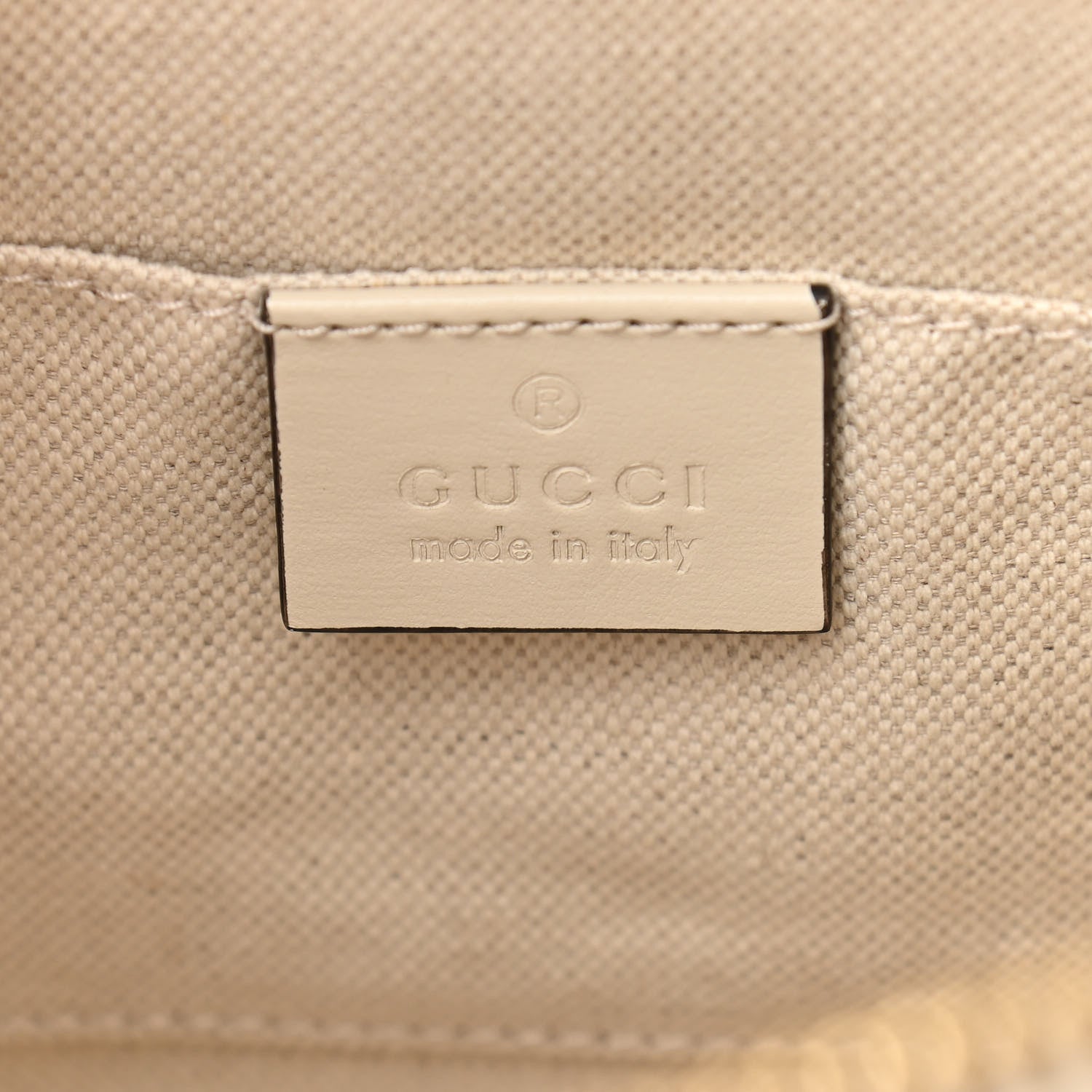 Gucci Boarded Plutone Calfskin Mini Horsebit 1955 Top Handle Bag Mystic White 6 of 10