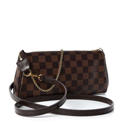 Louis Vuitton Damier Ebene Eva Clutch 3 of 11