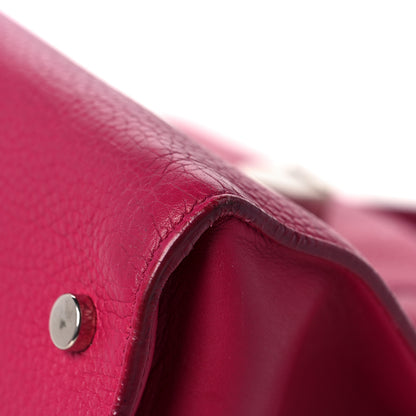 Christian Dior Bullcalf Medium Diorever Flap Fuschia 11 of 15