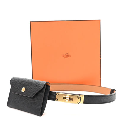 Hermes Epsom Kelly Pocket Belt Black 6 of 6